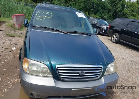 2003 Kia Sedona Ex/Lx из США, поврежденный, VIN KNDUP131136421170